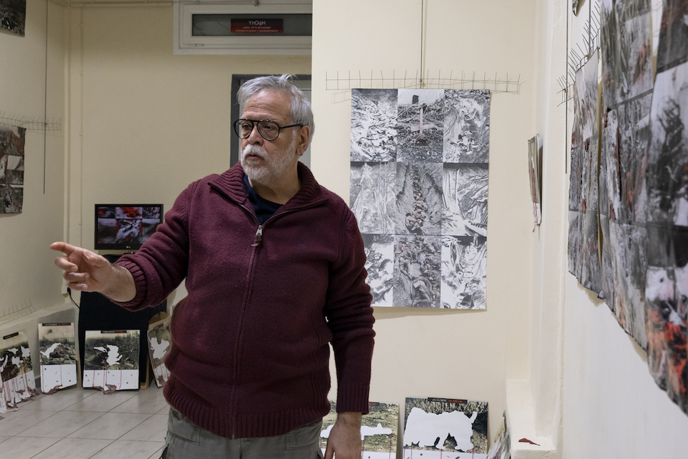 Ίχνη Σκιών του Μεγάλου Πολέμου", φωτογραφία από την έκθεση