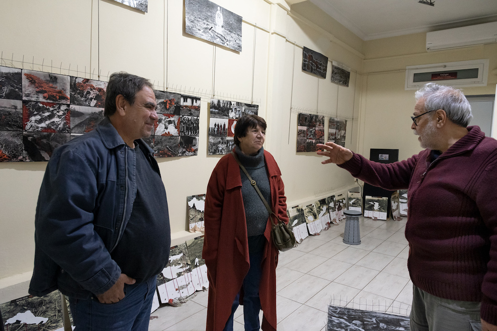 Ίχνη Σκιών του Μεγάλου Πολέμου", φωτογραφία από την έκθεση