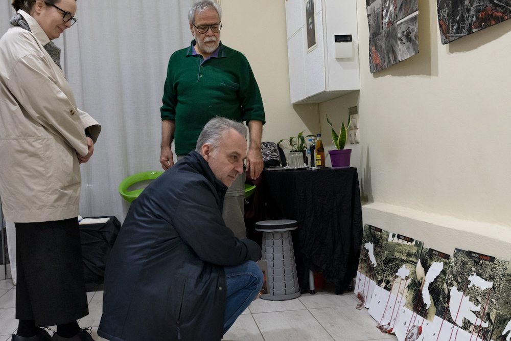 Ίχνη Σκιών του Μεγάλου Πολέμου", φωτογραφία από την έκθεση