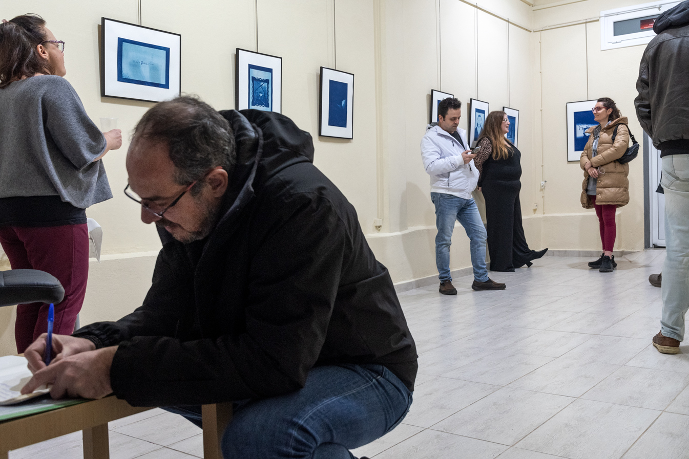 "Αντανακλάσεις στην Κυανή Μνήμη", φωτογραφία από την έκθεση © Σατόγλου Παύλος